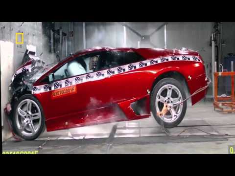 Lamborghini Murcielago Crash Test 720p