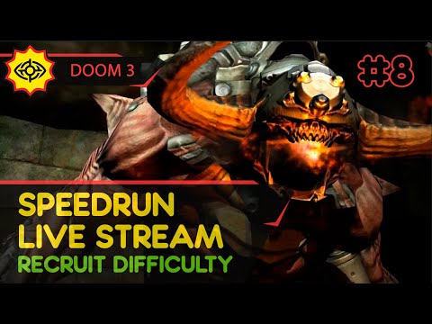 Видео: DOOM 3 - SpeedRun - БЫСТРОЕ ПРОХОЖДЕНИЕ ТРЕТЬЕЙ ЧАСТИ! #8 [LIVE]