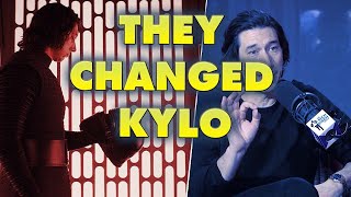 They CHANGED Kylo Ren | Adam Driver confirms Star Wars MAJOR story change