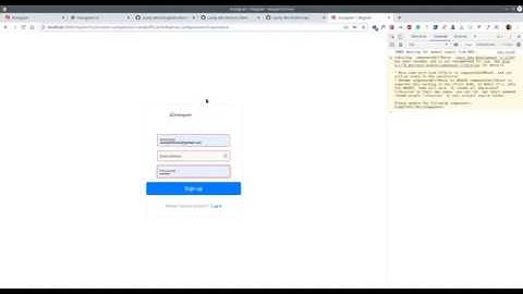 JS FullStack Project (Instagram Clone) - Form State Management