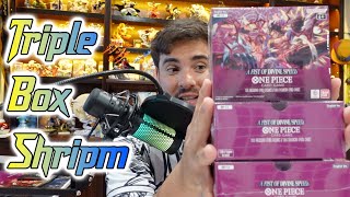 A Fist of Divine Speed - One Piece Card Game - OP11 Booster Box Opening x3