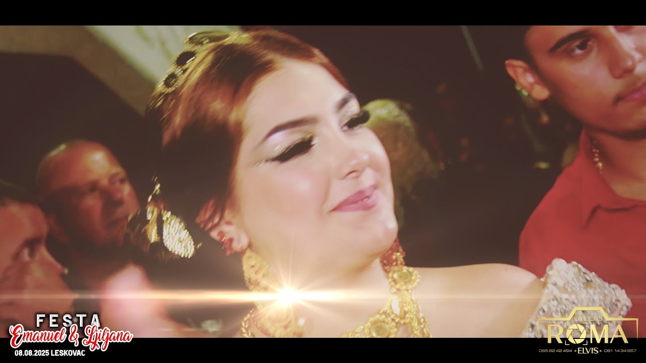 FESTA EMANUEL & LJILJANA PART2 08.08.2025 LESKOVAC STUDIO ROMA ELVIS 6K LESKOVAC
