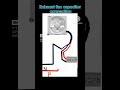 Exhaust ||capacitor ||  connection video #viral #ytshort #youtubeshorts #youtube #short_video #iti
