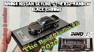 The Best Skyline R32 || INNO64 NISSAN SKYLINE GT-R R32 BLACK CHROME