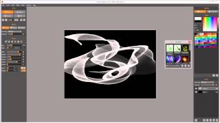 Flame painter 2 Pro Interface overview 1