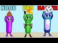 NOOB vs PRO vs HACKER in Wacky Run