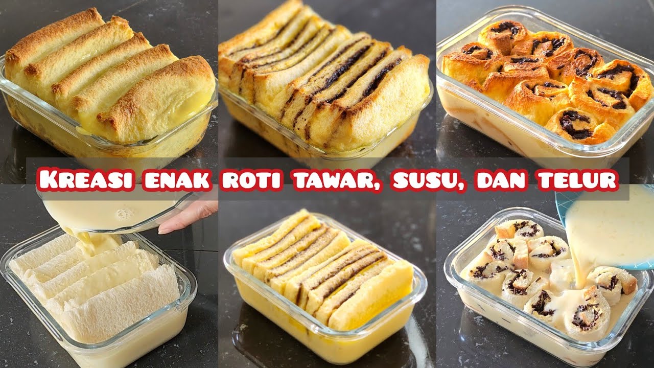 Buat ini 3x seminggu saking enaknya. Cuma diaduk roti tawar, telur, & susu hasilnya luar biasa enak