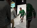 We pranked the players with a fake camera lens during media day 😂 #nhl #prank #dallasstars