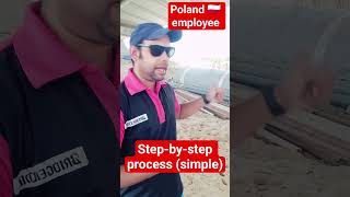 😚😘Step-by-step process (simple)Poland🇵🇱 job search karo