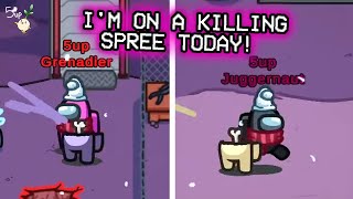 I went on a KILLING SPREE - Morning Lobby Among Us [FULL VOD]