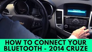 2014 Chevrolet Cruze: How to Connect Bluetooth