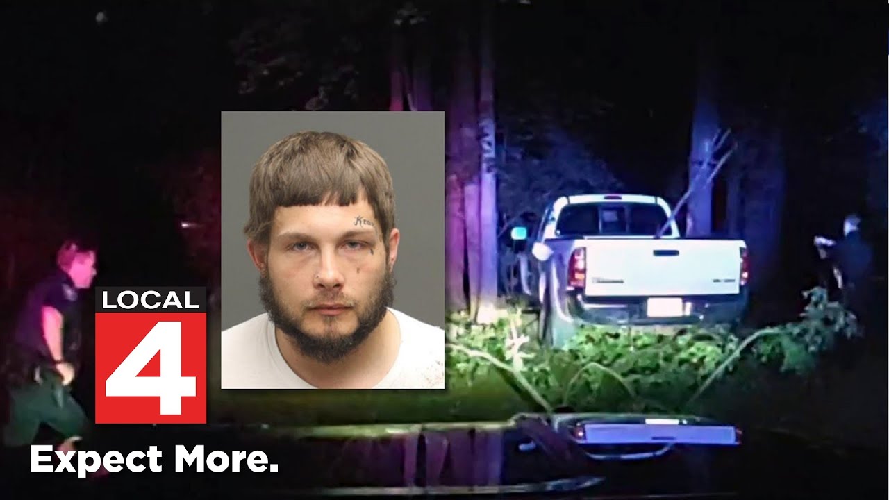 100+ mph chase ends in crash, OWI arrest in Oakland County - YouTube
