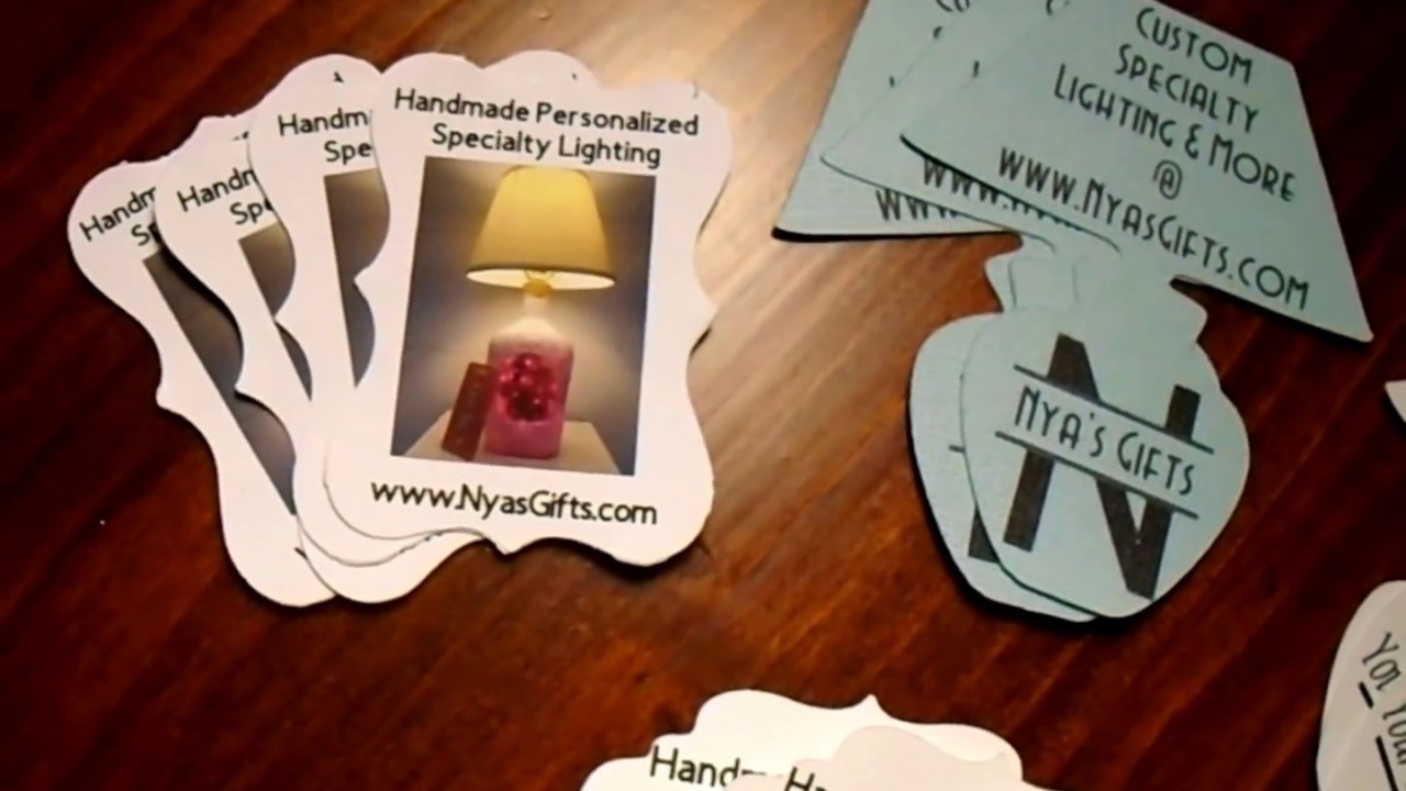 Custom Die Cut Business Cards