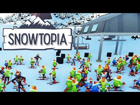 Видео: Snowtopia - игра про магнатов, которая ощущается как прохладный ветерок