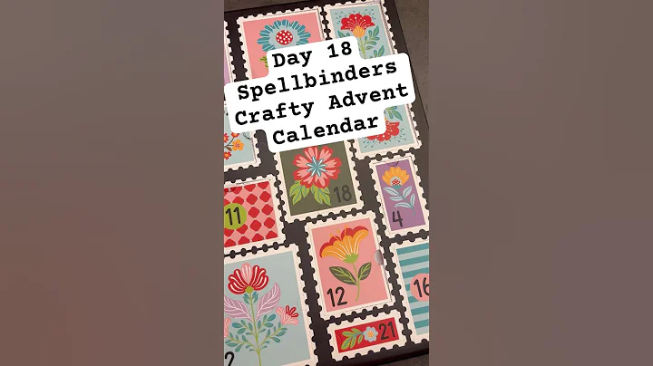 Day 18 Spellbinders Crafty Advent Calendar 2025 #cardmaking