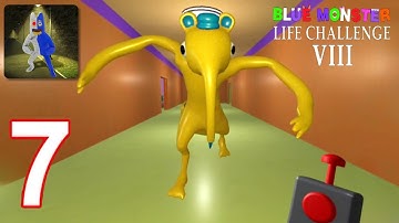 Blue Monster Life Challenge 8 - Gameplay Walkthrough Part 7 - Chapter 3 (Android, iOS)