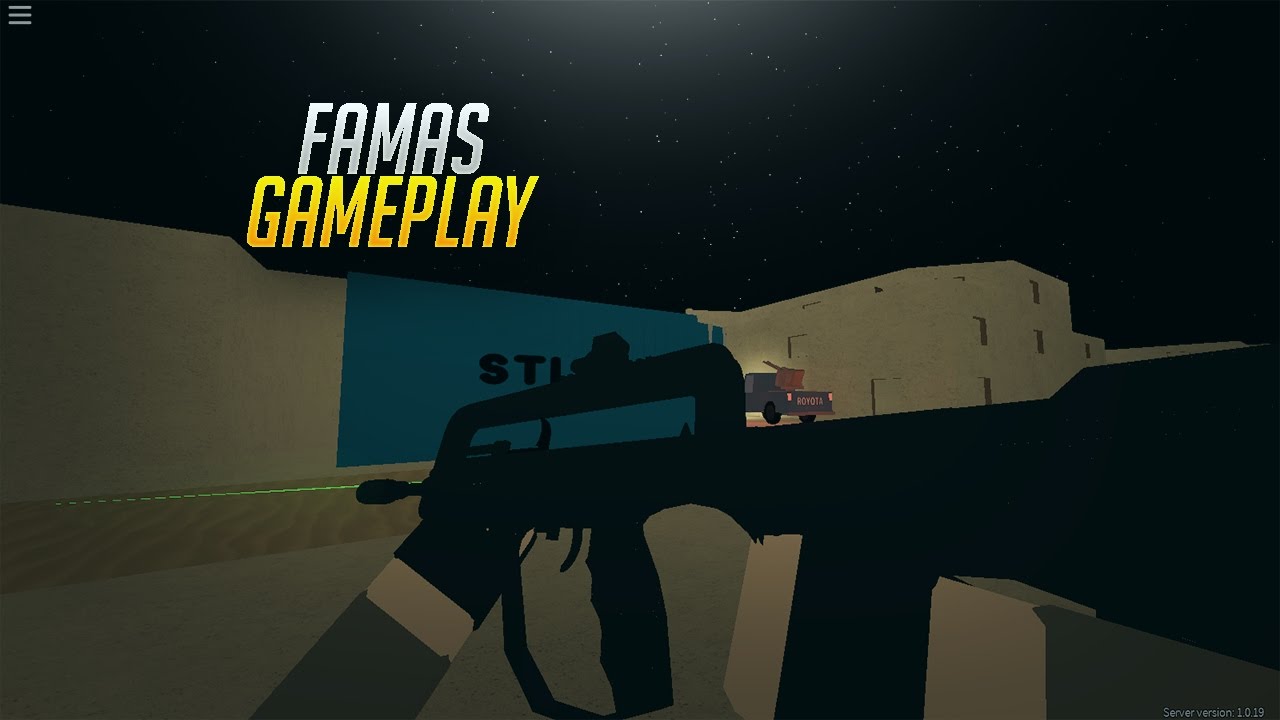 Roblox Phantom Forces Famas Gameplay Really Op Gun - very op gun roblox