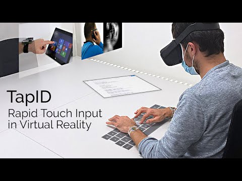 TapID: Rapid Touch Interaction in Virtual Reality using Wearable Sensing #VR #productivity