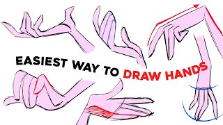 How to Draw Simplified Hands | TUTORIAL