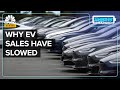 Why evs are piling up at dealerships in the us