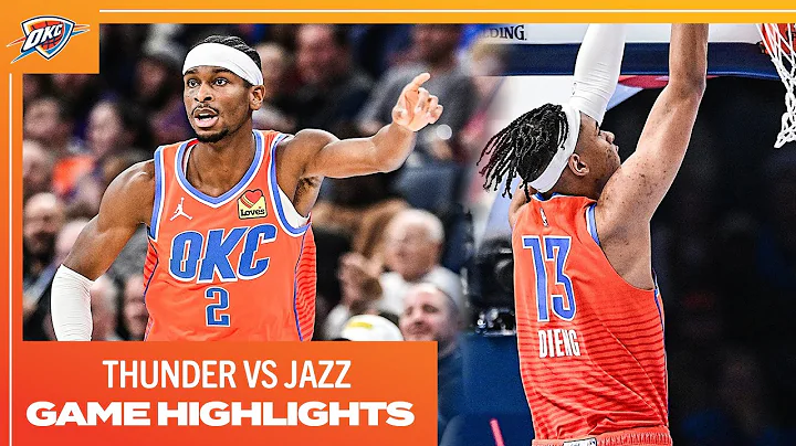 OKC Thunder vs Utah Jazz | Game Highlights | December 11, 2023 - DayDayNews