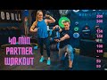 40 MIN PARTNER WORKOUT- CROSSFIT