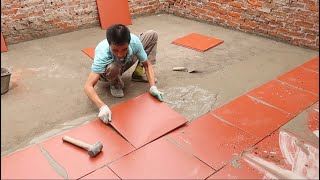 Playground Construction Technique For Beautiful And Accurate Red Brick House