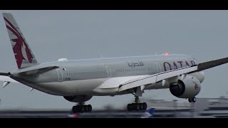 ✈✈[RJAA]成田空港 長～いカタール航空(Qatar Airways ) Airbus A350-1041 A7-ANMチャイナエアライン Airbus A350-941XWBB-18902