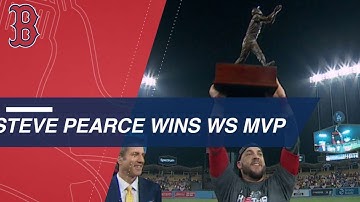 Steve Pearce wins 2018 World Series MVP