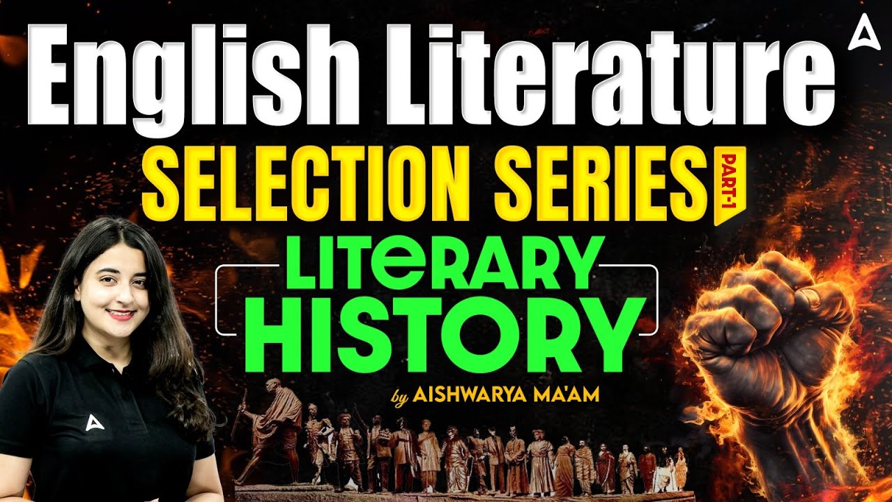 English Literature For All TGT PGT Exams | English Literary History #1 | By Aishwarya ma'am