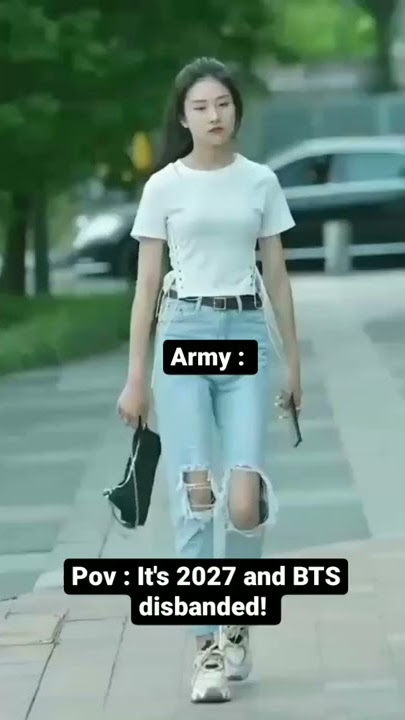 After BTS disbanded and Army's be like!🥺💜