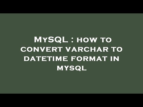 MySQL : how