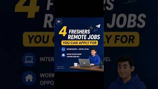4 Remote Jobs for Freshers 🚀 | Work From Home Internships &amp; Entry Level Jobs (2026)