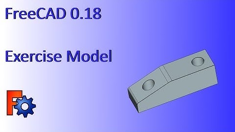FreeCAD 0.18 - Exercise Model #10 Tutorial