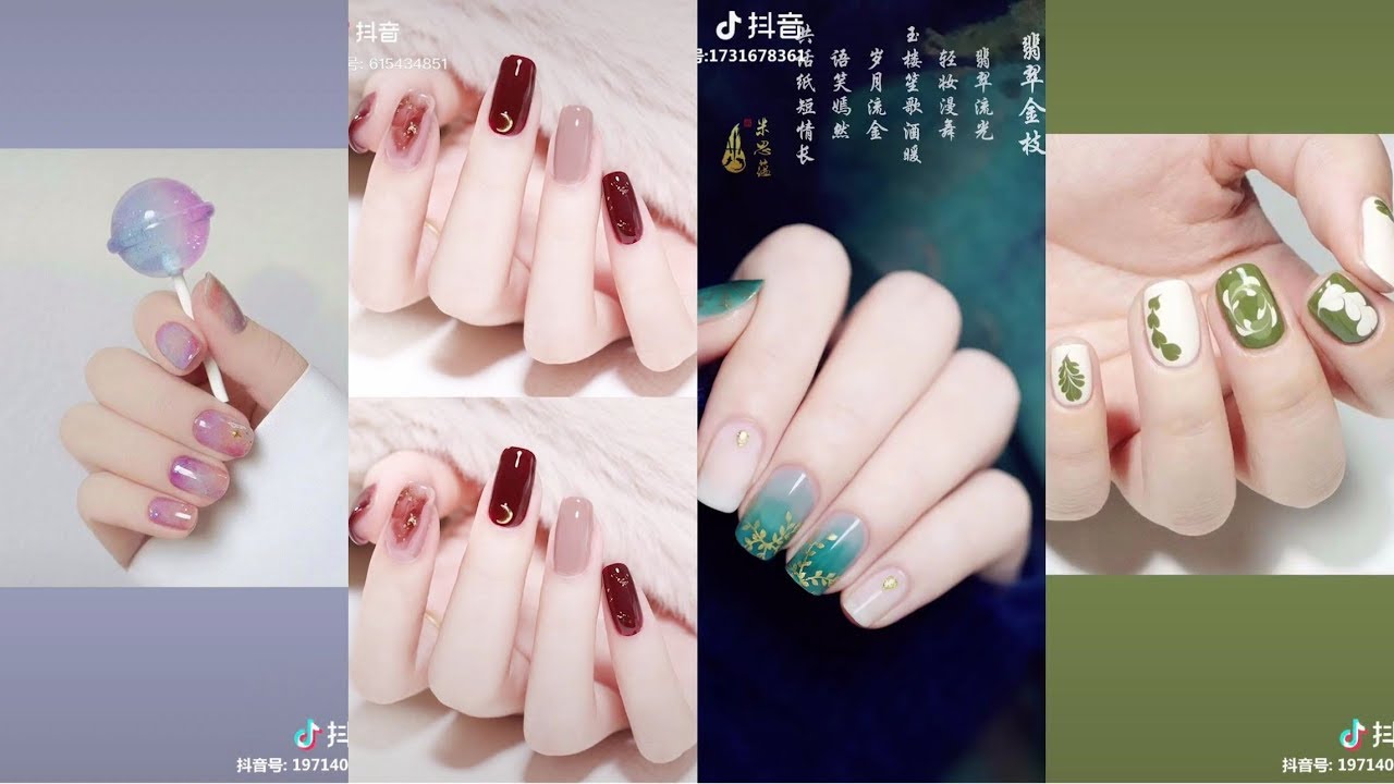 nail đep 2022 New Giới thiệu một số mẫu Nail xinh xẻo ngày tết ❤❤❤