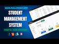 Part 6 | Admin Dashboard Main Body + Add Student Form | Java Student Management System
