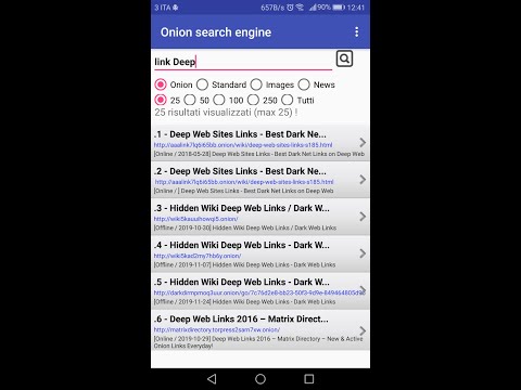 Onion search engine