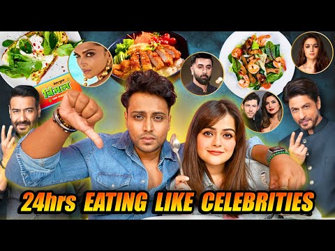 Eating Like Celebrities for 24 Hours 😱 | *EXPENSIVE* 🥵