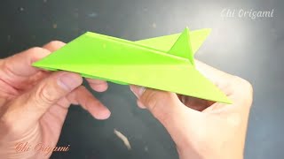 Cách gấp máy bay giấy - máy bay giấy đẹp nhất | Chi Origami
