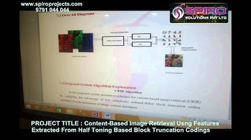 Content Based Image Retrieval Usng Features Extracted From Half Toning Based Block Truncation Coding