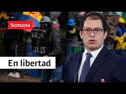 A interrogatorio juez que dejó en libertad a integrantes de la primera línea  | Videos Semana