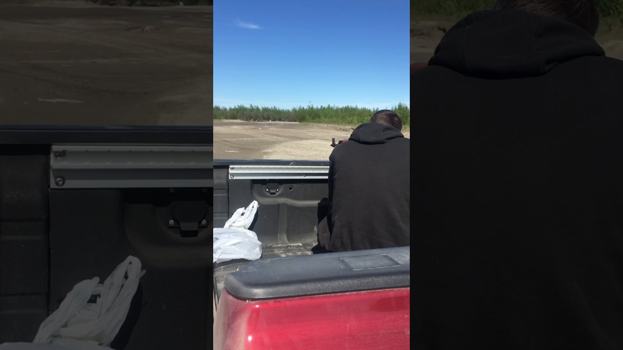 AK-47 vs Propane tank