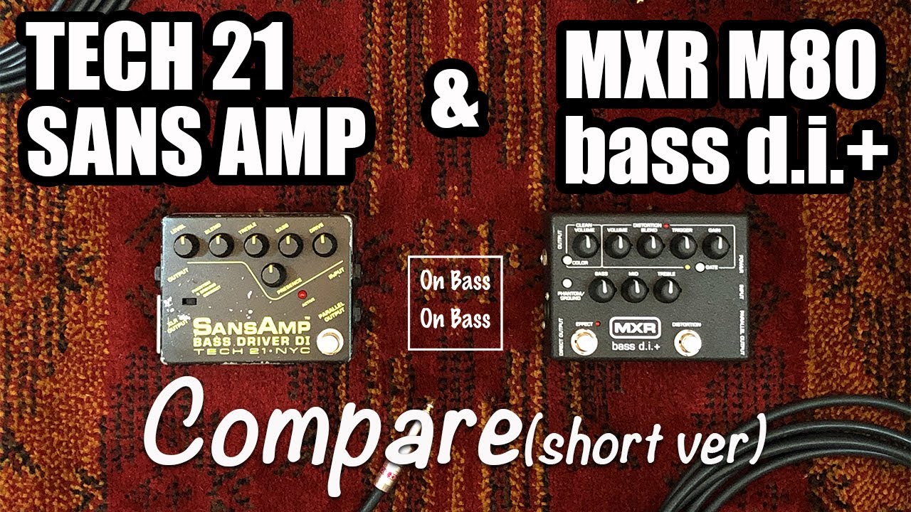 MXR Bass DI+ Demo - YouTube