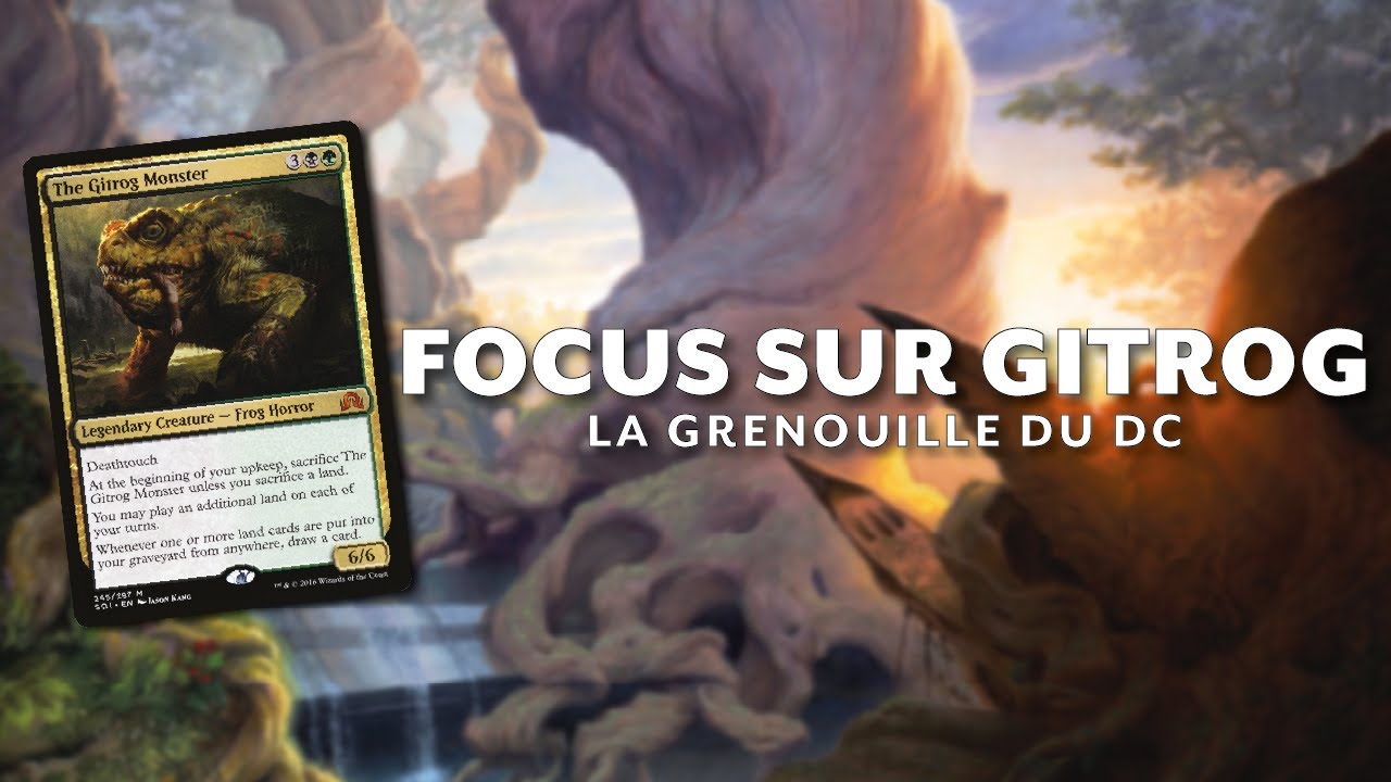 NOUVEAU COMBO ! GITROG, L'ENCYCLOPEDIE DEBARQUE ENFIN ! (DECKTECH DUEL
