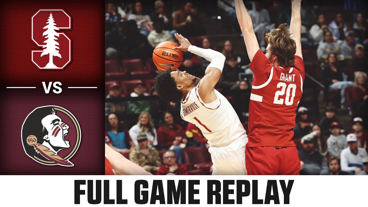 Stanford vs. Florida State Full Game Replay | 2025-26 ACC Men's Basketball