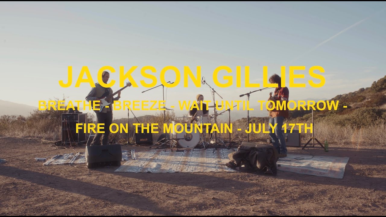 Jackson Gillies Trio - Live On The Mountain