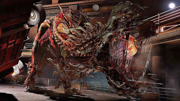 Resident Evil 6 - T-Rex Simmons Boss Fight (4K 60F...