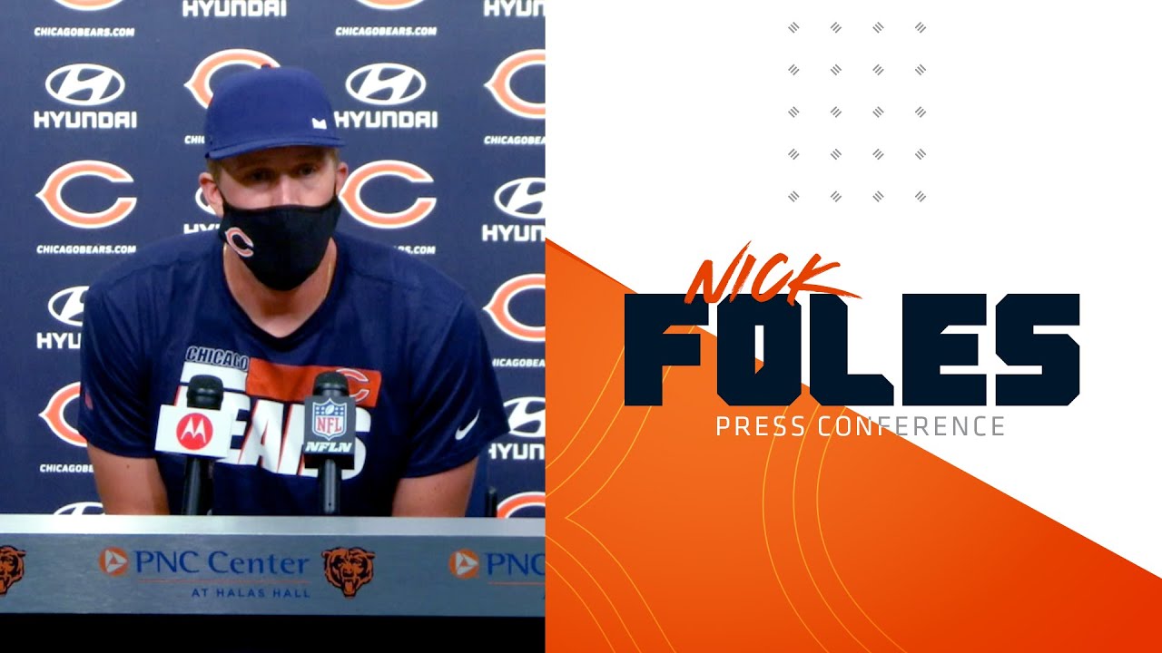 Nick Foles media availability | Chicago Bears