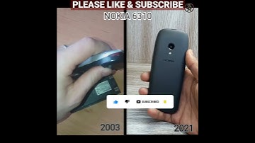 NOKIA 6310 / Old Vs New Comparison /#shorts #zrfrakey