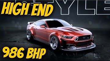 Need for Speed UNBOUND - High End Ford Mustang GT 2015 Customization / 986 BHP / Max Build